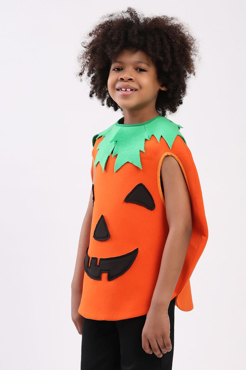 Spunkies Pumpkin Poncho Costume