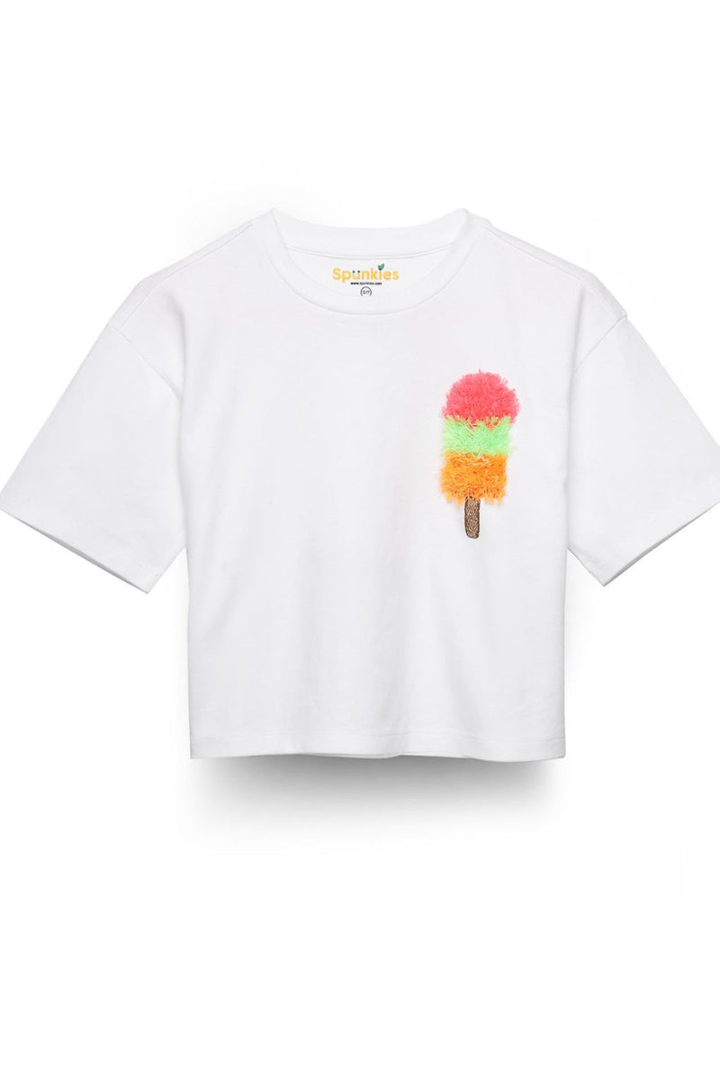 Everyday IceCream Embroidered Top
