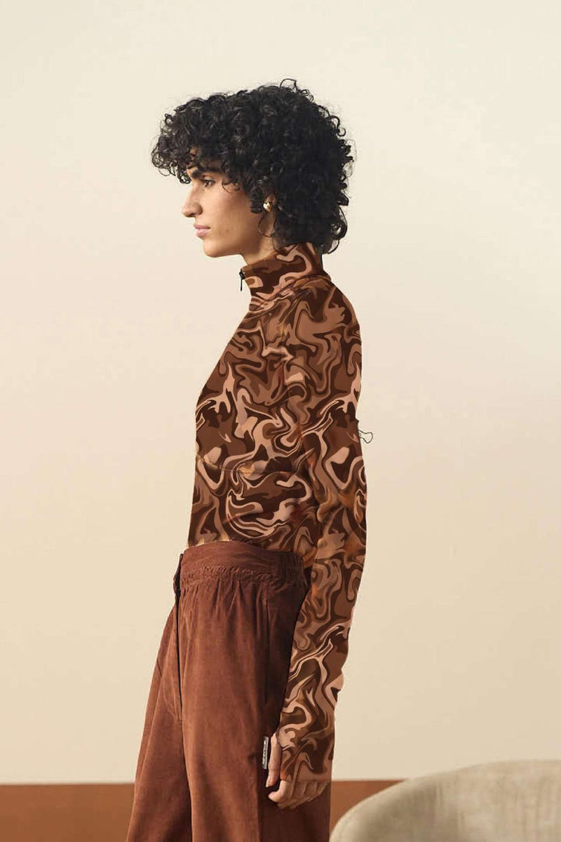 Mocha Wave Co-ord Set