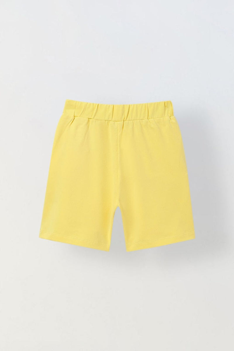 Spunkies Boys Polo Everyday Play Sets- Yellow