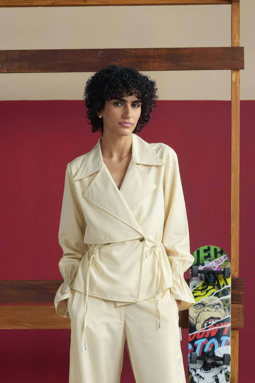 Oatelle Blazer Top