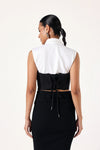 Noir Lace-Up Duo Co-ord Set