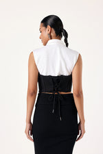 Noir Corset Top