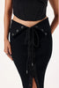 Noir Lace-Up Duo Co-ord Set
