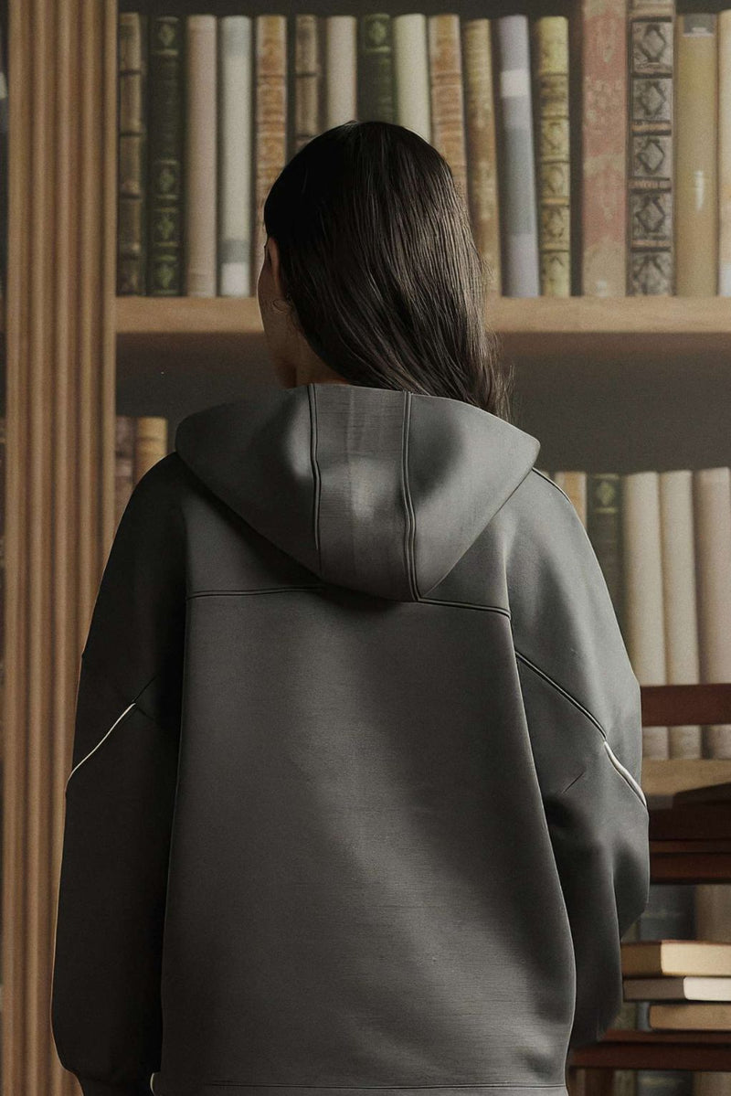 Slate Ease Oversize Hoodie