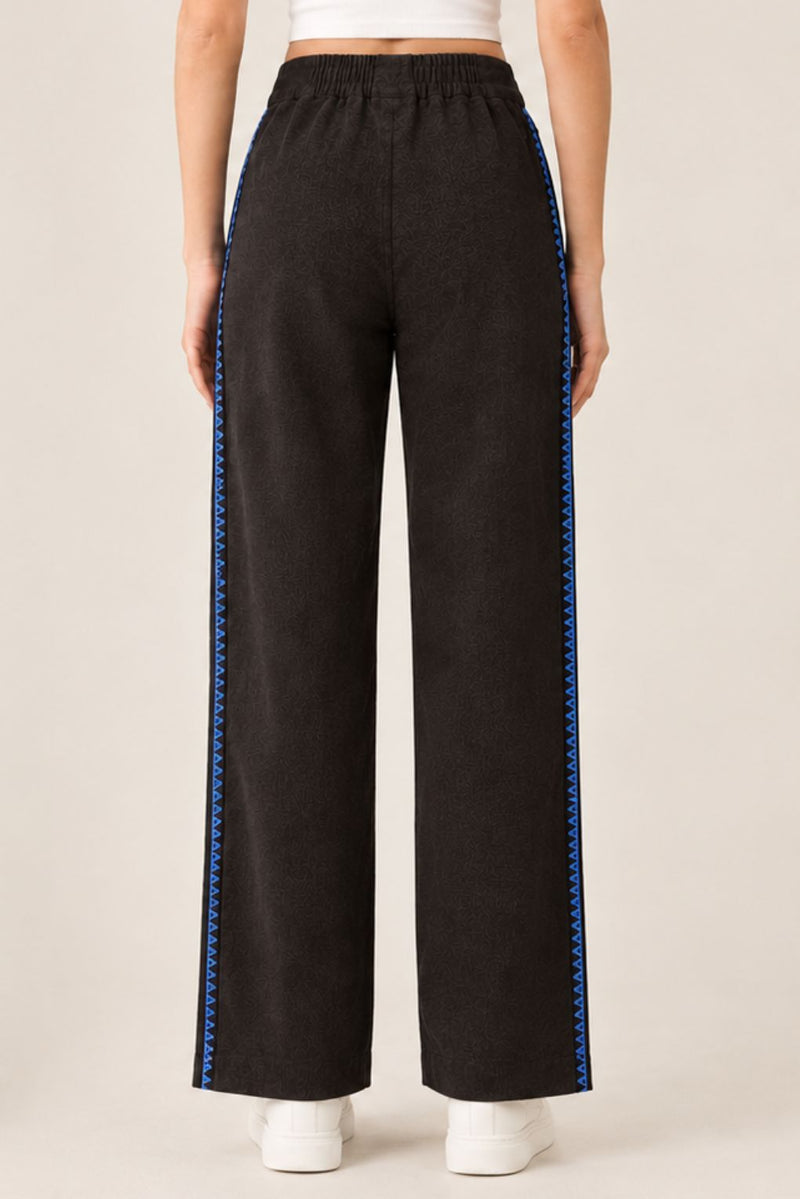 Earthy Line Detail Pants
