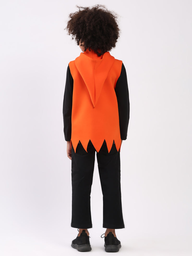 Spunkies Jack-o'-Lantern Hooded Vest