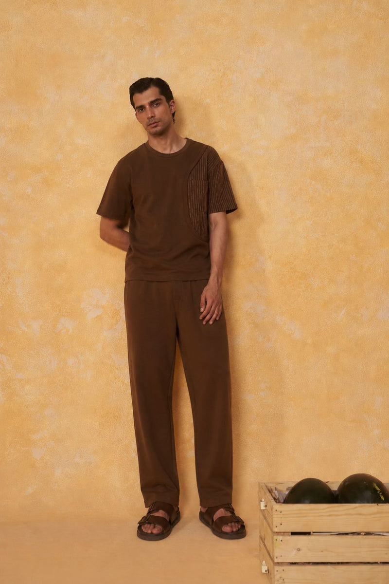 Linear Detail Pants Co-ord Set