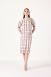 Game - Grid Linen Skirt