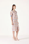Game - Grid Linen Skirt