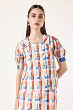 Game - Grid Linen Top
