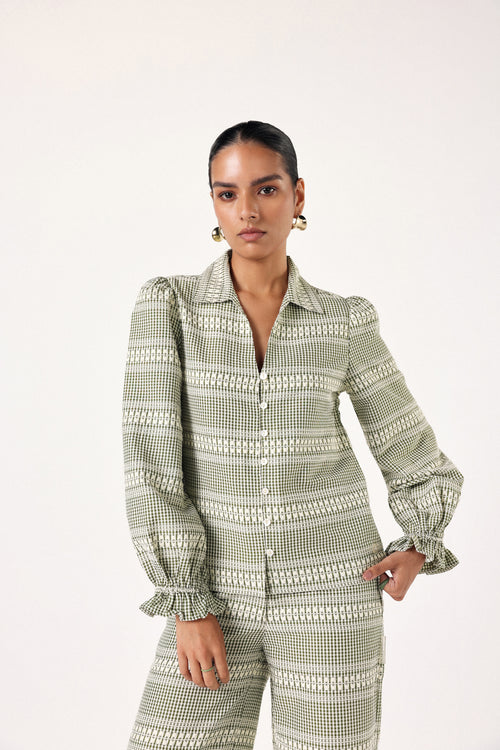 Gingham Oasis Co-ord Set