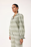 Gingham Oasis Top