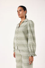 Gingham Oasis Top
