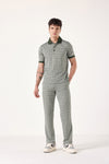 Jacq- Grid Knitted Pant