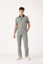 Jacq- Grid Knitted Pant