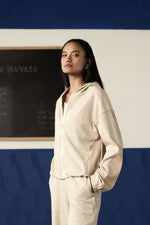 Neutral Weave Hoody Jacket