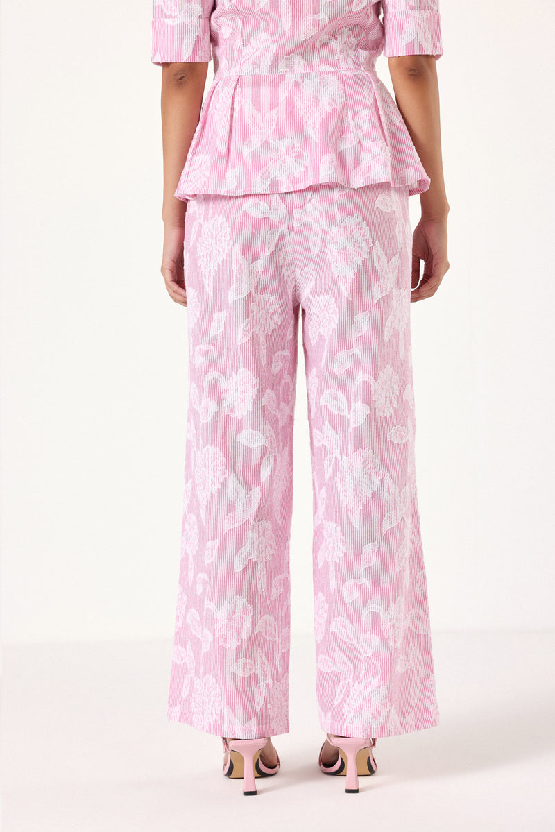 Floral Textured Co-ord Set