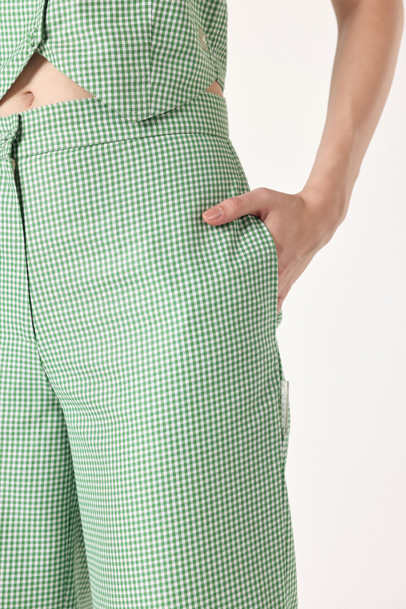 Tartan-Twist Co-ord Set