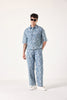 Grid- Lock Denim Shirt