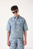 Grid- Lock Denim Shirt