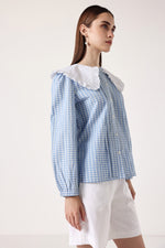 Haven Gingham Blouse