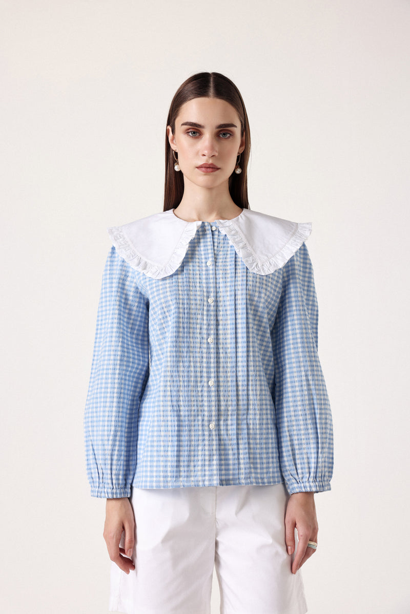 Haven Gingham Blouse