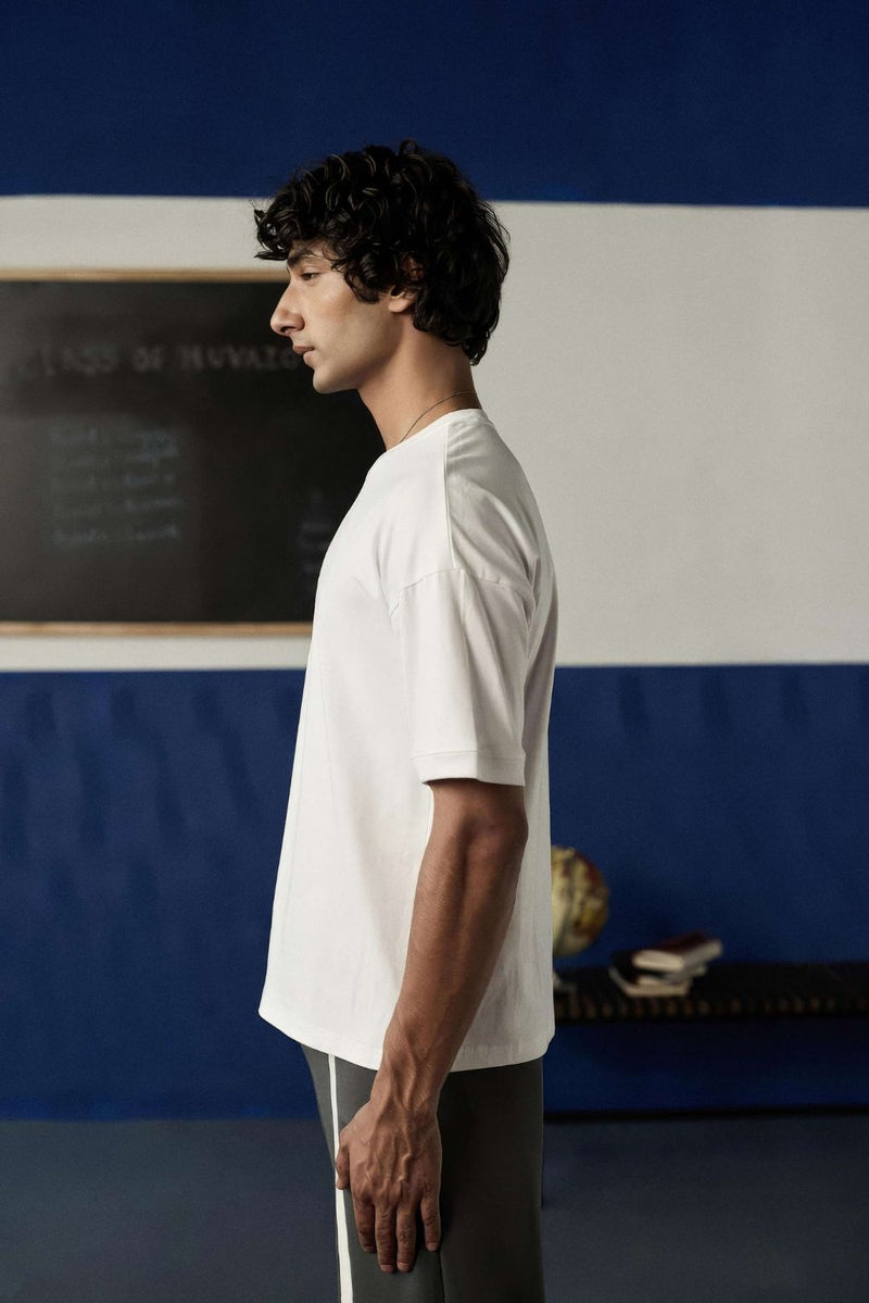 White Crew Neck T-shirt