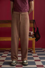 Auburn Suede Pants