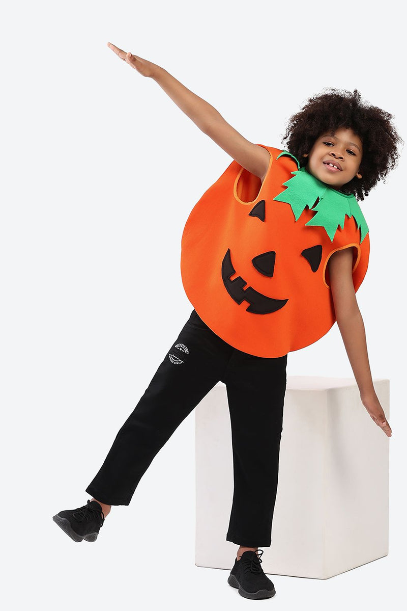 Spunkies Pumpkin Poncho Costume