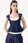 Elevé Denim Co-ord Set
