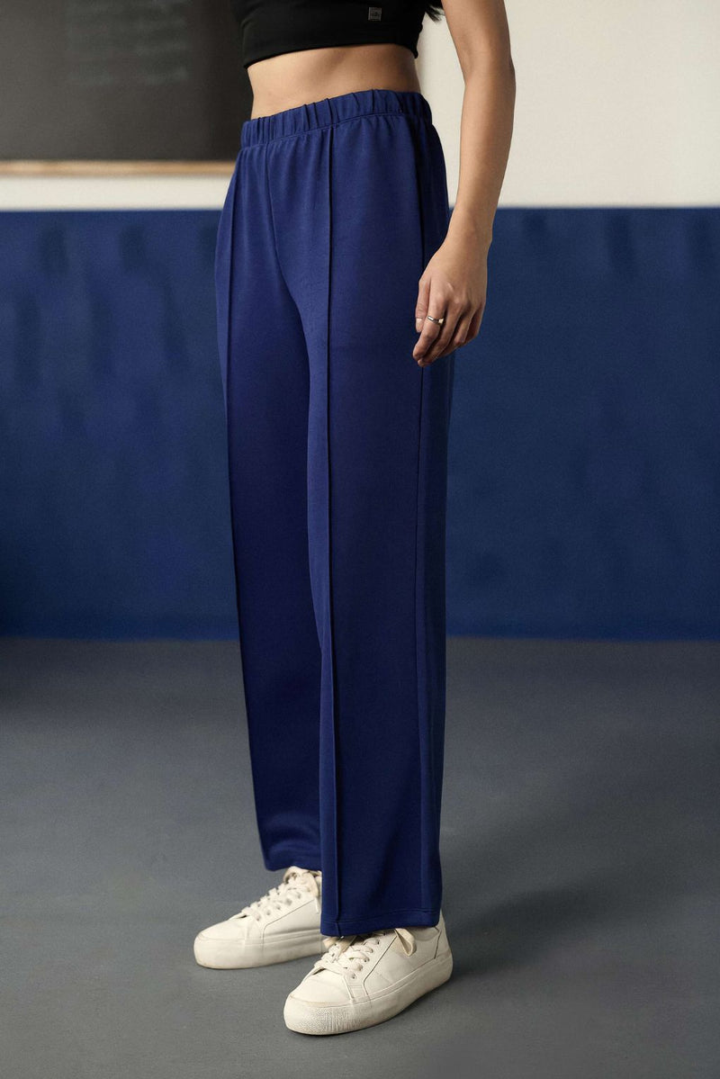 Azure Calm Tuck Pants