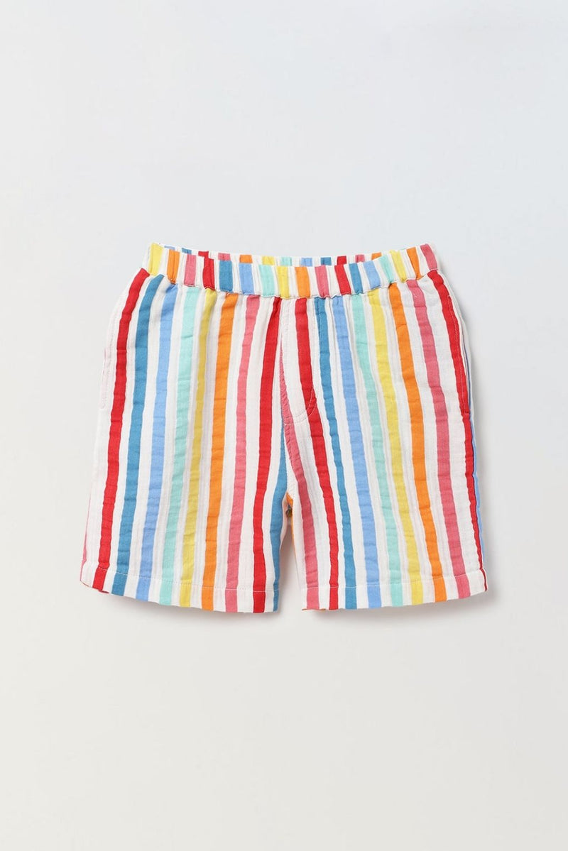 Boys Striped Summer Wear Set