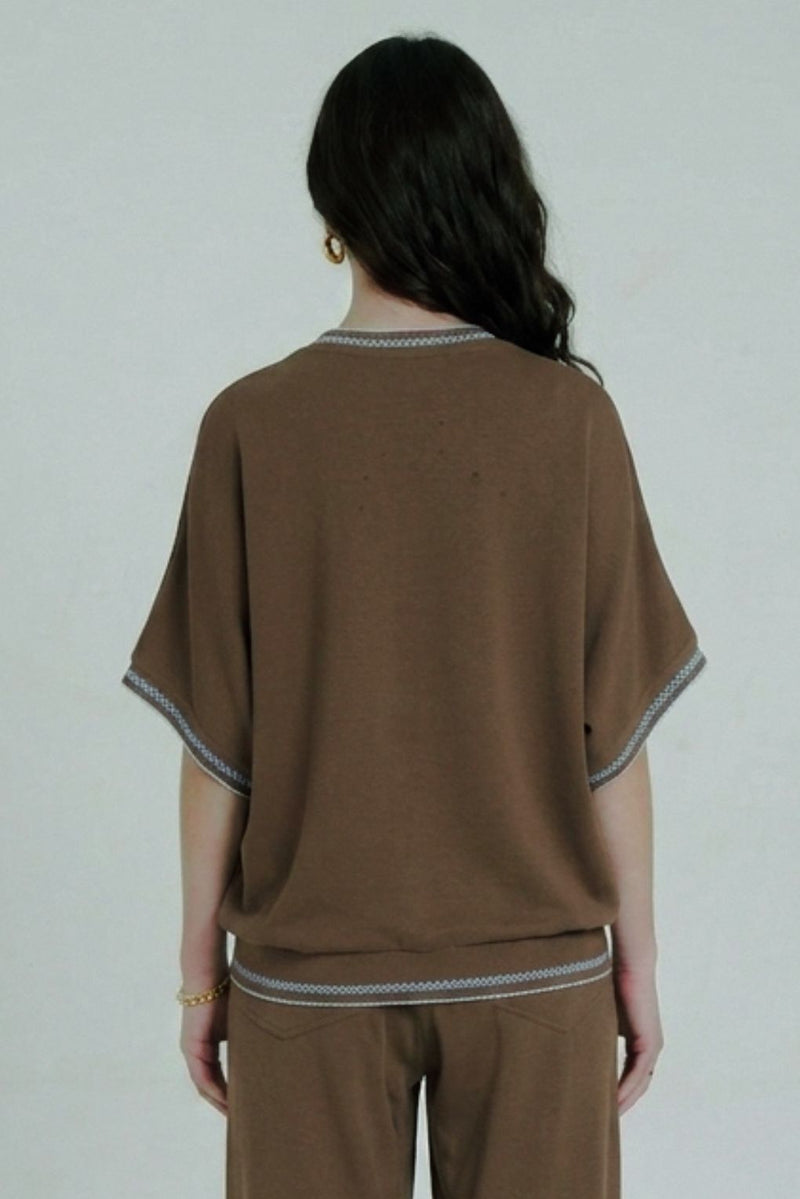 Dusty Bloom Top