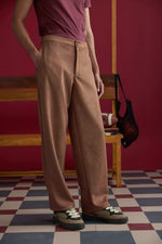 Auburn Suede Pants