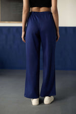Azure Calm Tuck Pants