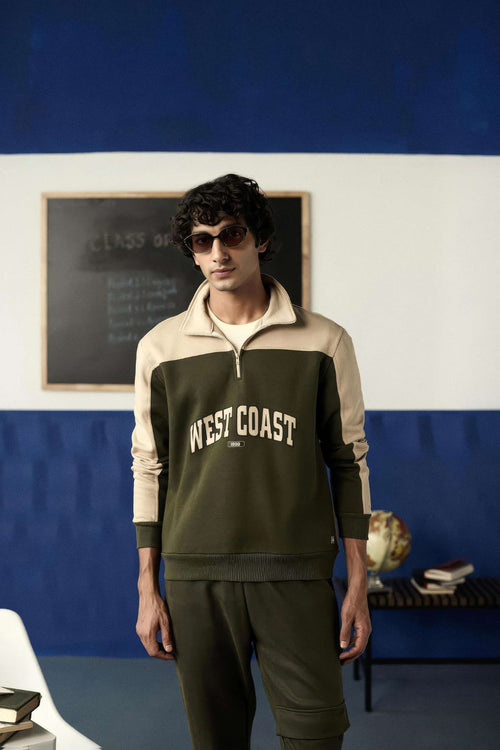 West Coast Half-Zip Sweatshirt
