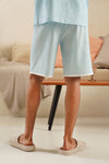 Spruce Blue Shorts Co-ord Set