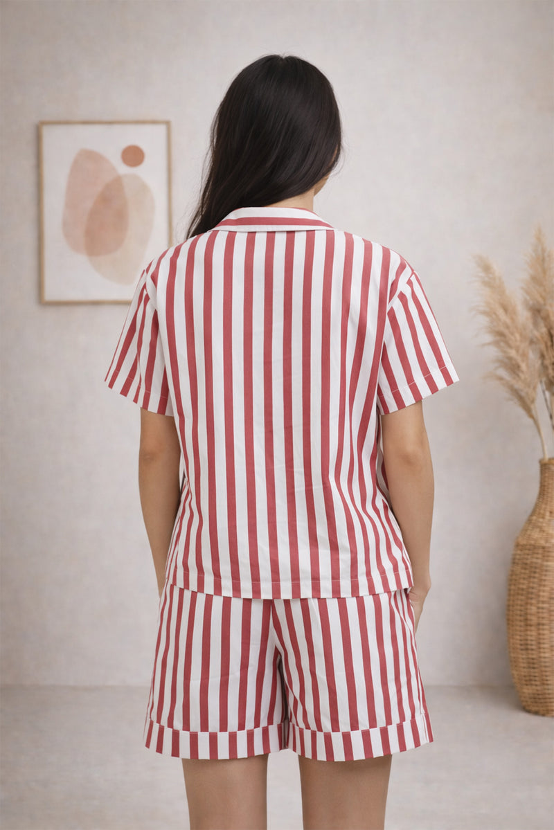 STRIPEY LOVE WOMEN SHIRT