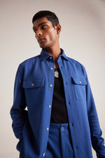 Blue Luxe-Lock Premium Shirt