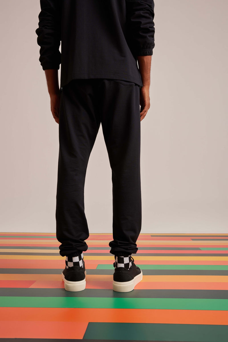 Black ZipZest Men's Jogger