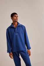 Blue ZipZest Men's Co-Ord Set