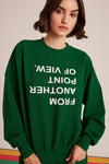 Green Point Of View Sweatshirt