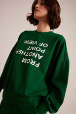 Green Point Of View Sweatshirt