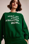 Green Point Of View Sweatshirt