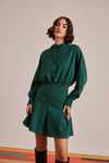 Green Suede - Sensation Couture Dress