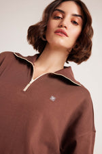 Coca Zipper Bliss Pullover