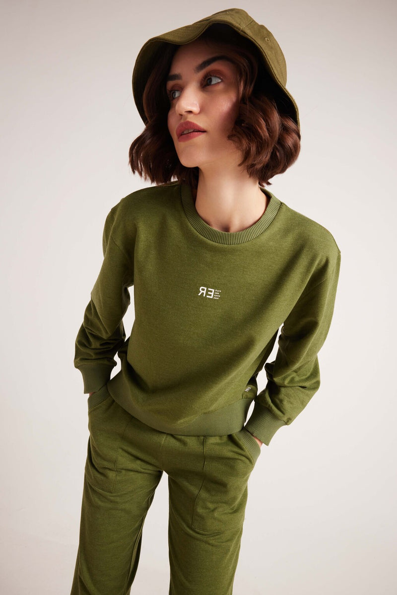 Green EcoChic Recycled Co-Ord Set