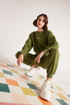 Green EcoChic Recycled Co-Ord Set