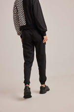 Black Pu'nk Zip-up Jogger